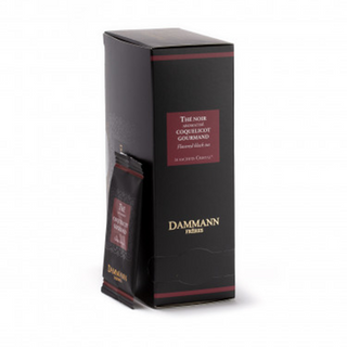 Tè nero aromatizzato Ultra-Premium Dammann Frères Coquelicot Gourmand (24 bustine)