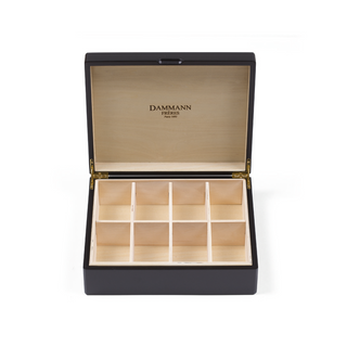 Scatola di legno 8 scomparti Dammann Frères