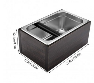Drop Box With Wooden Box (29X18.5X14 Cm)