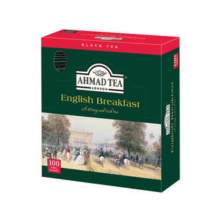 Tè nero Ahmad English Breakfast (Confezione 100 unità)