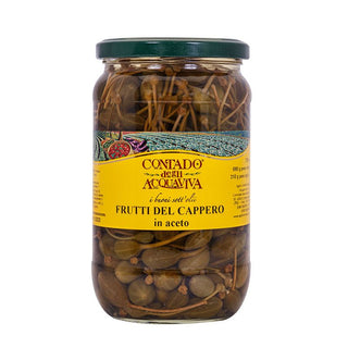 Capperi fini sott'aceto - 690 gr