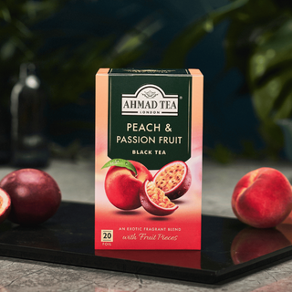 Té Negro Ahmad Peach & Passion Fruit (20 Sachets)