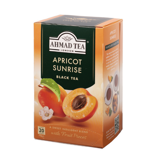 Tè nero Ahmad Apricot Sunrise (Confezione 20 Pezzi)