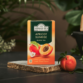 Tè nero Ahmad Apricot Sunrise (Confezione 20 Pezzi)