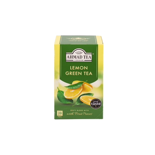 Tè verde Ahmad Lemon Green (Scatola da 20 bustine da 40g)