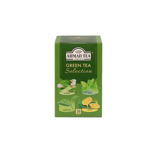 Ahmad Tea Green Selection 4 Varietà (20 Bustine)