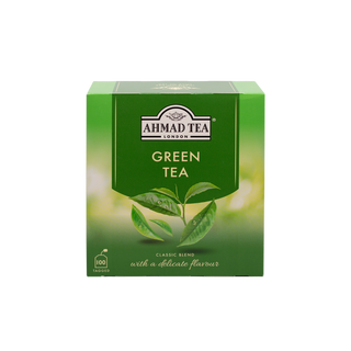 Tè verde Ahmad Green Pure Tea (Scatola 100 Unità)