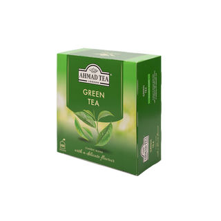 Tè verde Ahmad Green Pure Tea (Scatola 100 Unità)