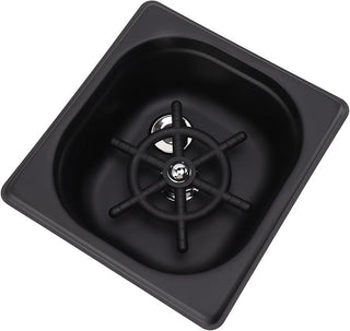 Sciacquatrice per Brocche in Acciaio Inox, Piccole, Nere