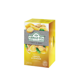 Infuso Ahmad Lemon Ginger (Confezione da 20 unità)