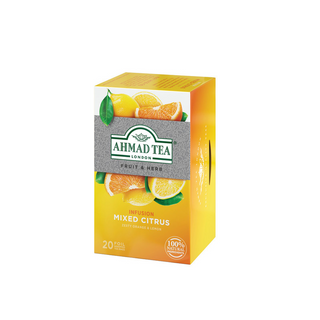Infuso Ahmad Agrumi Misti (Scatola da 20 Unità)