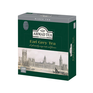 Tè nero Ahmad Earl Grey (Confezione da 100 bustine)